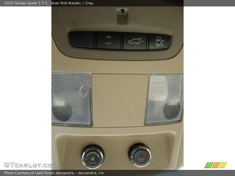 Silver Mist Metallic / Gray 2007 Nissan Quest 3.5 S