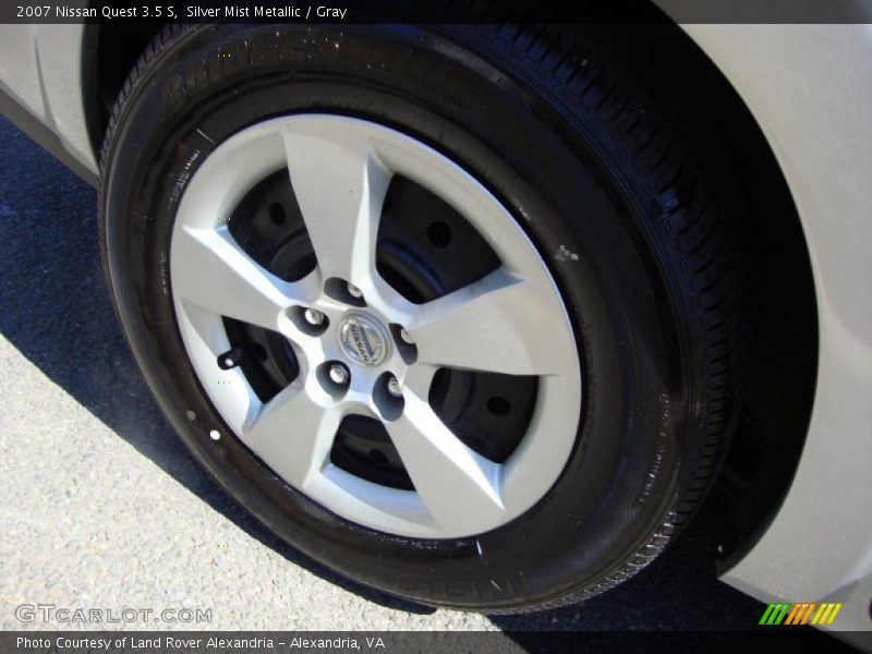 Silver Mist Metallic / Gray 2007 Nissan Quest 3.5 S