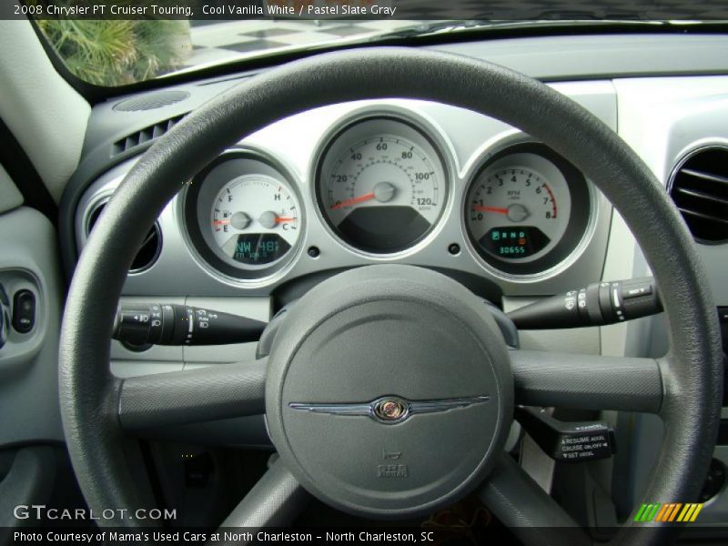 Cool Vanilla White / Pastel Slate Gray 2008 Chrysler PT Cruiser Touring