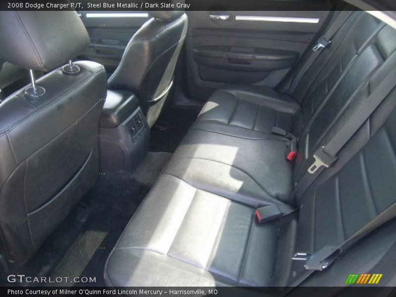 Steel Blue Metallic / Dark Slate Gray 2008 Dodge Charger R/T