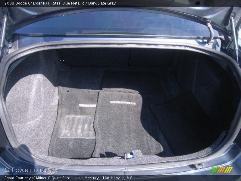 Steel Blue Metallic / Dark Slate Gray 2008 Dodge Charger R/T