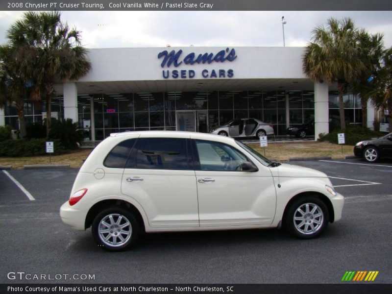 Cool Vanilla White / Pastel Slate Gray 2008 Chrysler PT Cruiser Touring