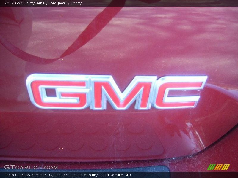 Red Jewel / Ebony 2007 GMC Envoy Denali