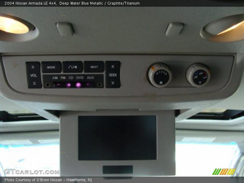 Deep Water Blue Metallic / Graphite/Titanium 2004 Nissan Armada LE 4x4