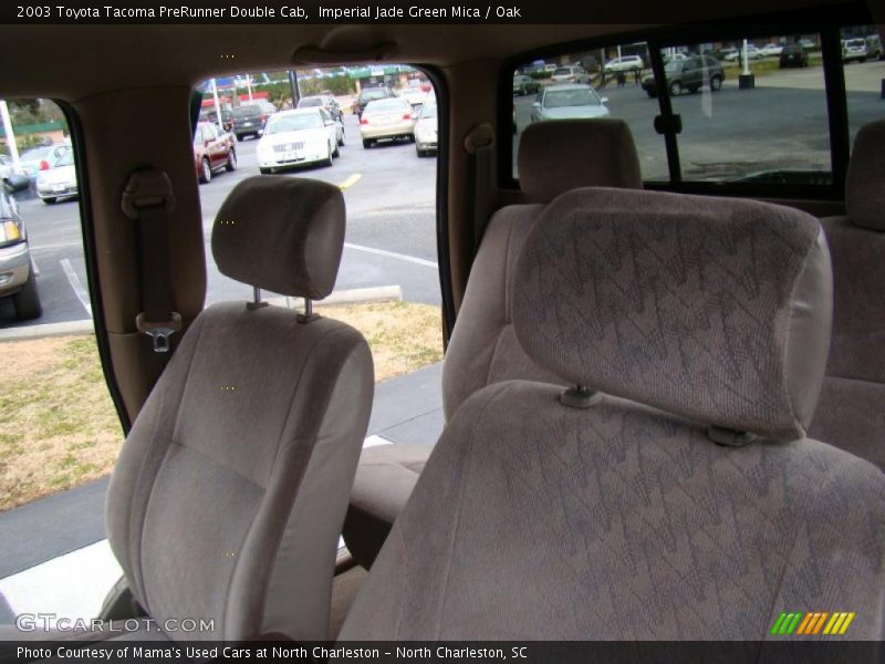 Imperial Jade Green Mica / Oak 2003 Toyota Tacoma PreRunner Double Cab