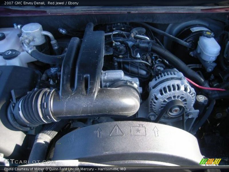 Red Jewel / Ebony 2007 GMC Envoy Denali
