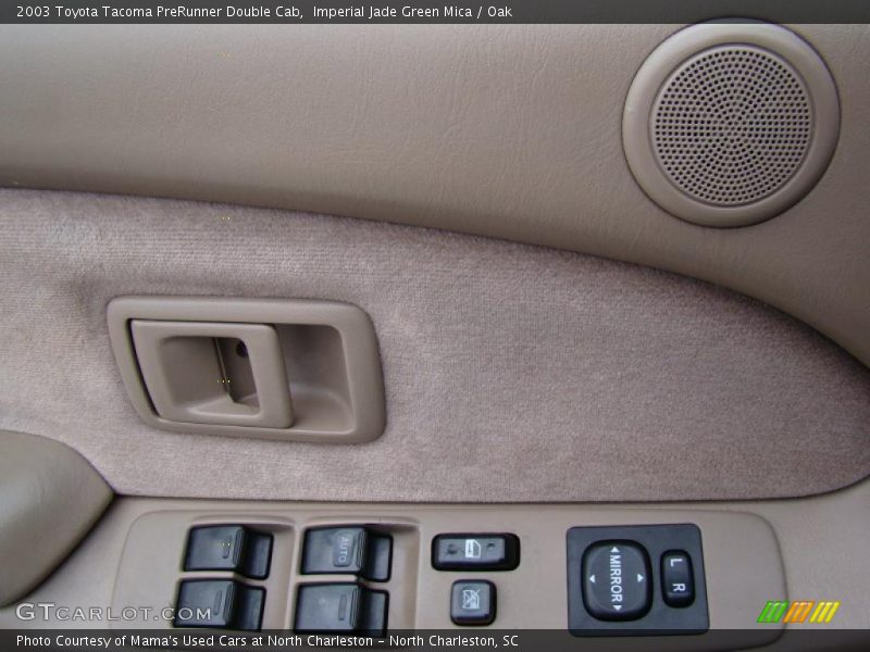 Imperial Jade Green Mica / Oak 2003 Toyota Tacoma PreRunner Double Cab