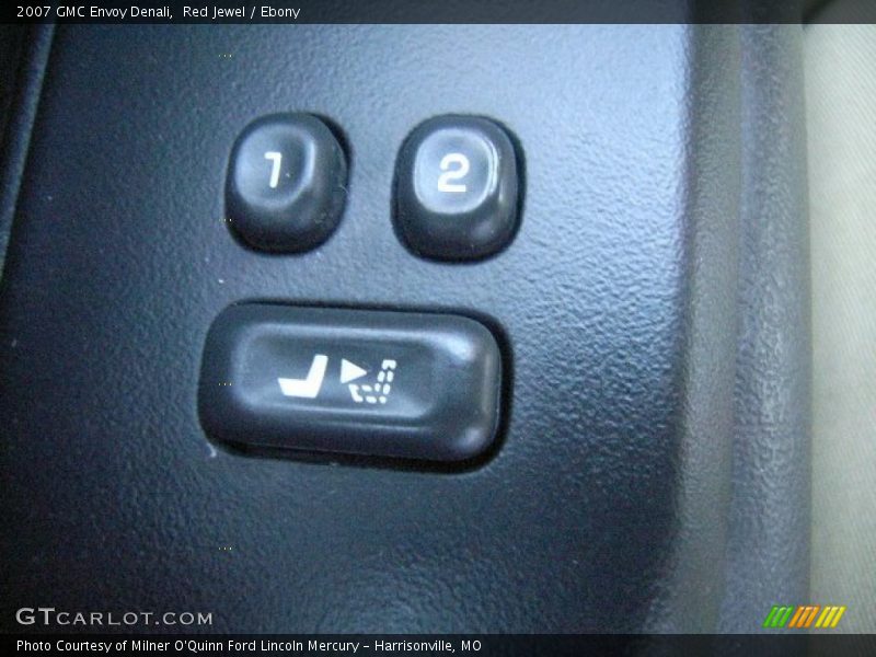 Red Jewel / Ebony 2007 GMC Envoy Denali