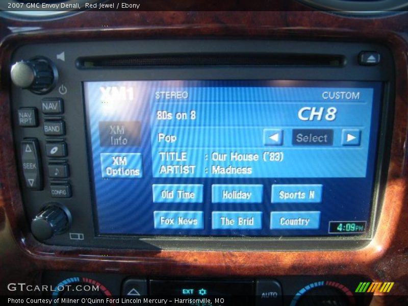 Red Jewel / Ebony 2007 GMC Envoy Denali