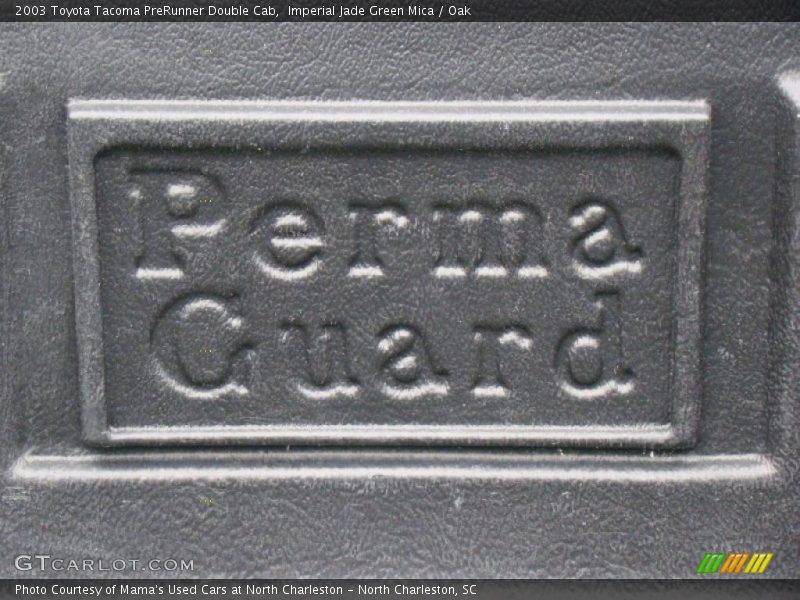 Imperial Jade Green Mica / Oak 2003 Toyota Tacoma PreRunner Double Cab