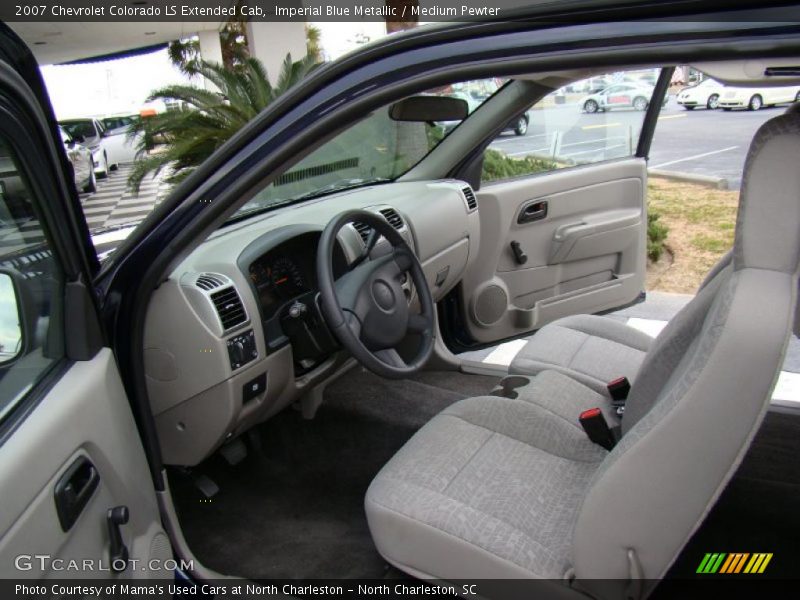 Imperial Blue Metallic / Medium Pewter 2007 Chevrolet Colorado LS Extended Cab