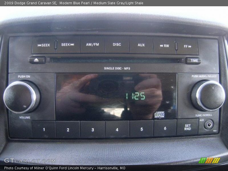 Modern Blue Pearl / Medium Slate Gray/Light Shale 2009 Dodge Grand Caravan SE