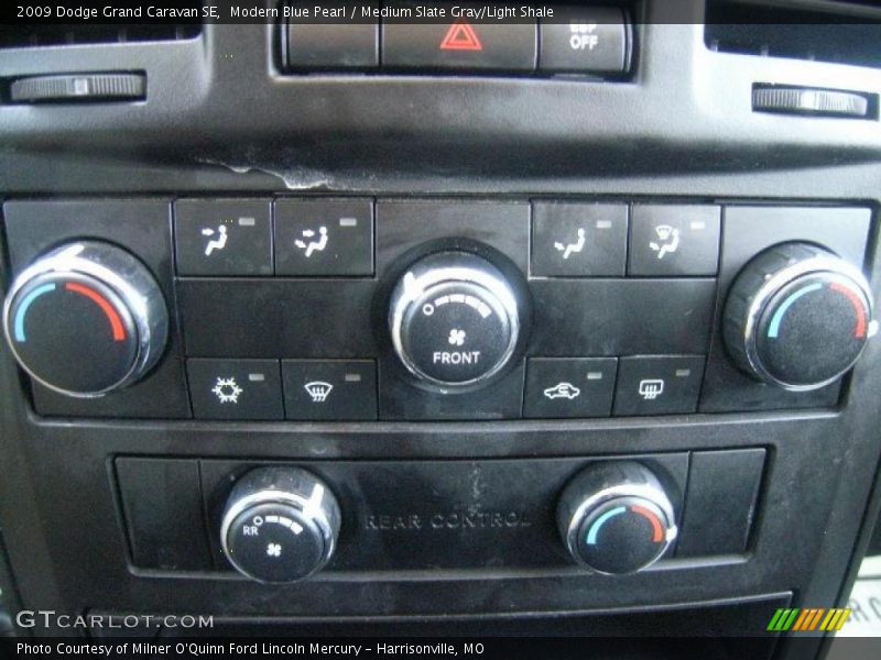 Modern Blue Pearl / Medium Slate Gray/Light Shale 2009 Dodge Grand Caravan SE