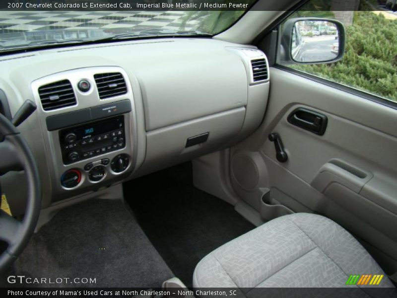 Imperial Blue Metallic / Medium Pewter 2007 Chevrolet Colorado LS Extended Cab