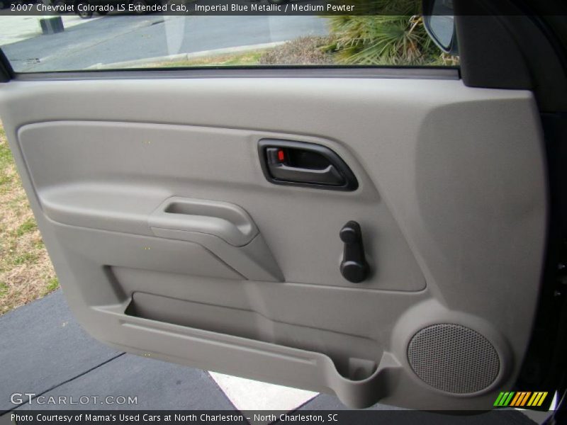 Imperial Blue Metallic / Medium Pewter 2007 Chevrolet Colorado LS Extended Cab