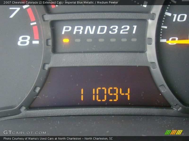 Imperial Blue Metallic / Medium Pewter 2007 Chevrolet Colorado LS Extended Cab