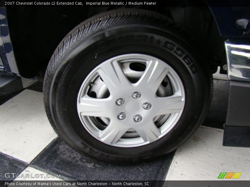 Imperial Blue Metallic / Medium Pewter 2007 Chevrolet Colorado LS Extended Cab