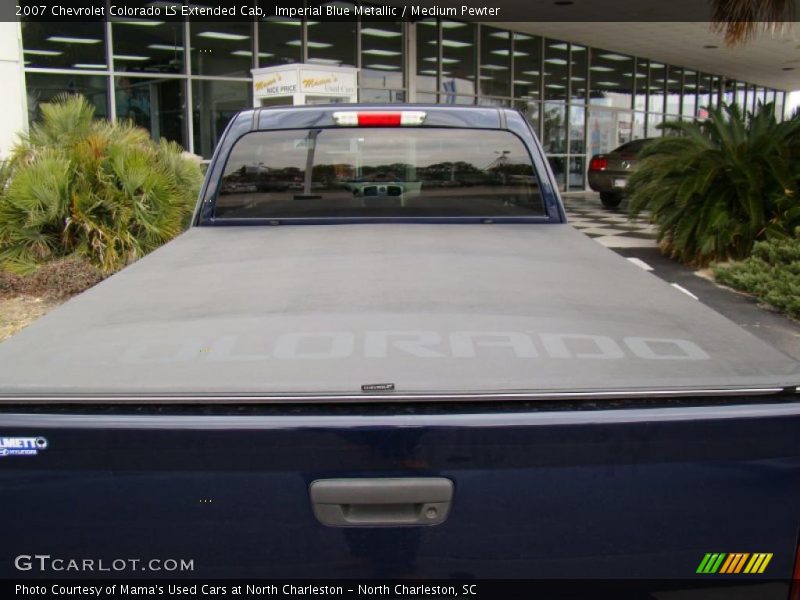 Imperial Blue Metallic / Medium Pewter 2007 Chevrolet Colorado LS Extended Cab