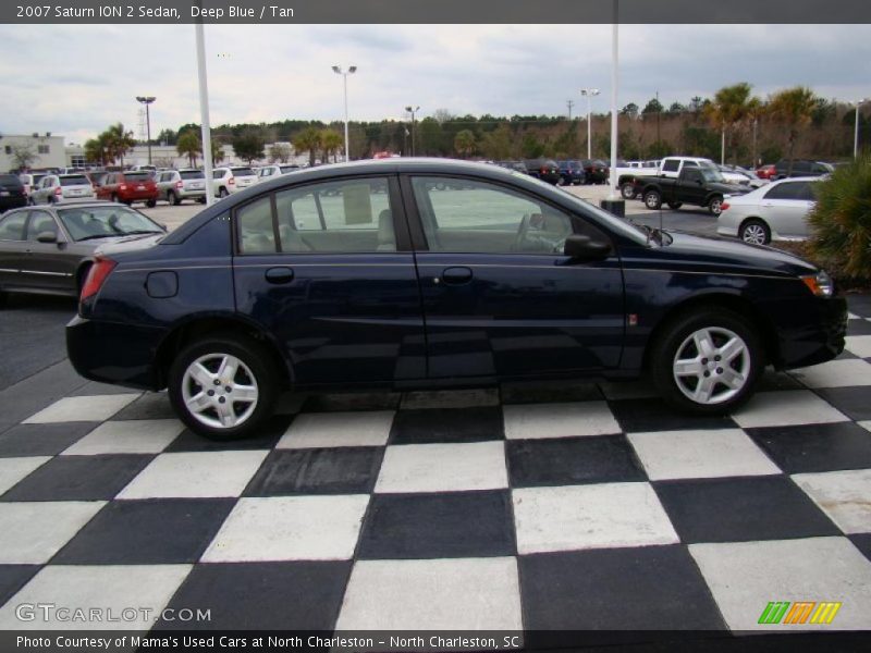 Deep Blue / Tan 2007 Saturn ION 2 Sedan