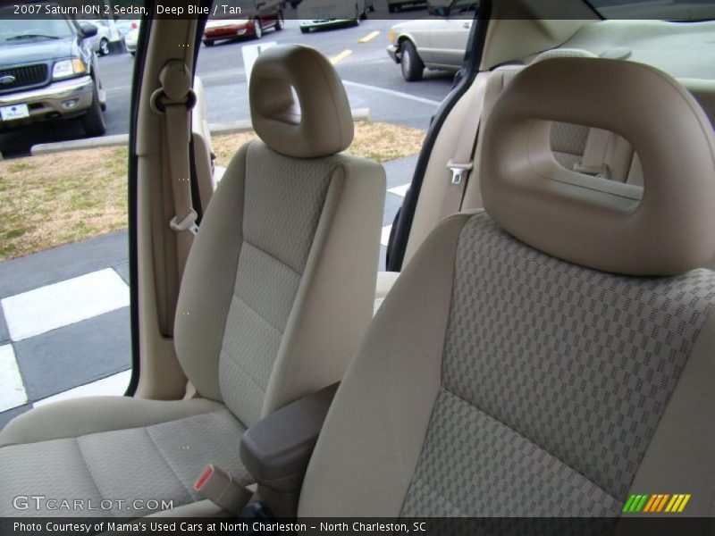 Deep Blue / Tan 2007 Saturn ION 2 Sedan