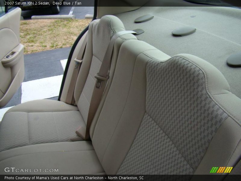 Deep Blue / Tan 2007 Saturn ION 2 Sedan