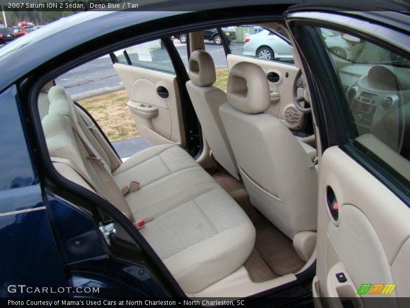 Deep Blue / Tan 2007 Saturn ION 2 Sedan