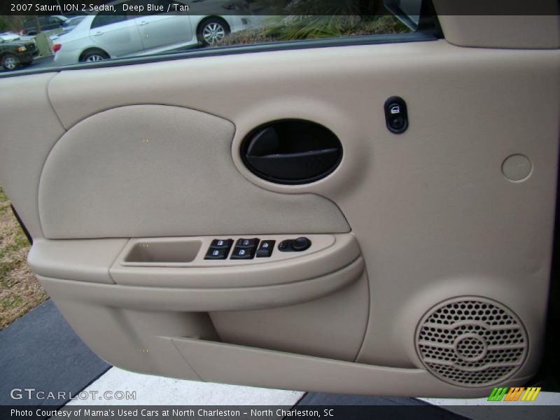 Deep Blue / Tan 2007 Saturn ION 2 Sedan
