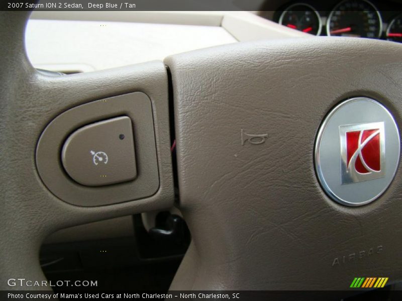 Deep Blue / Tan 2007 Saturn ION 2 Sedan