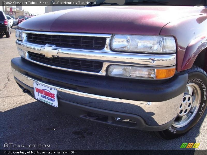 Redfire Metallic / Tan/Neutral 2002 Chevrolet Tahoe LS 4x4