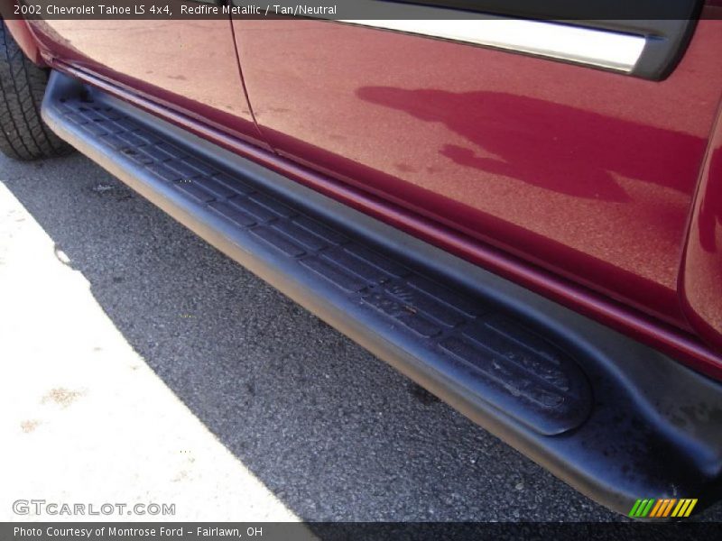 Redfire Metallic / Tan/Neutral 2002 Chevrolet Tahoe LS 4x4