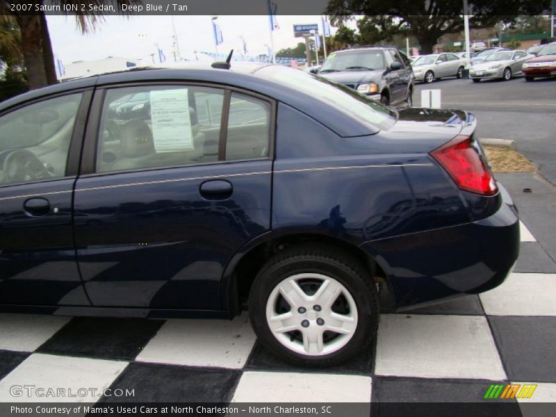 Deep Blue / Tan 2007 Saturn ION 2 Sedan