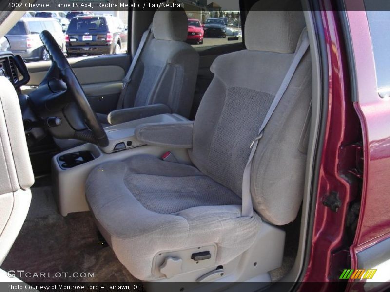 Redfire Metallic / Tan/Neutral 2002 Chevrolet Tahoe LS 4x4