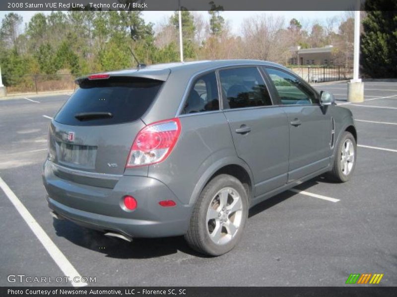 Techno Gray / Black 2008 Saturn VUE Red Line