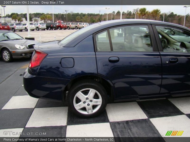 Deep Blue / Tan 2007 Saturn ION 2 Sedan