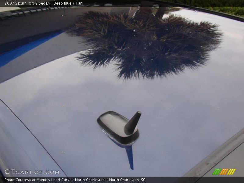 Deep Blue / Tan 2007 Saturn ION 2 Sedan