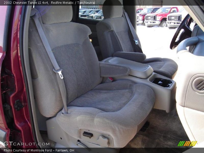 Redfire Metallic / Tan/Neutral 2002 Chevrolet Tahoe LS 4x4
