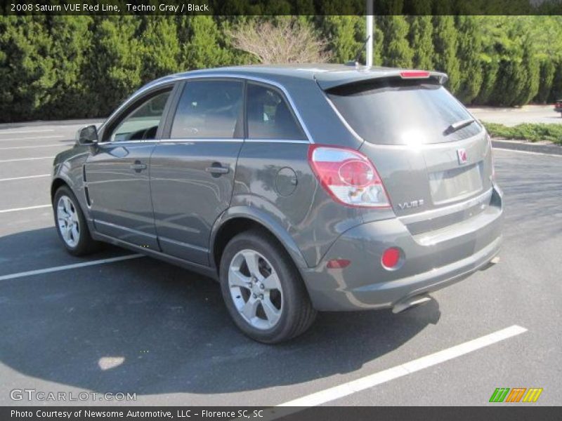 Techno Gray / Black 2008 Saturn VUE Red Line