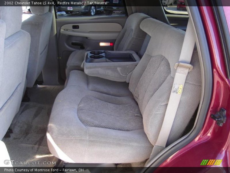 Redfire Metallic / Tan/Neutral 2002 Chevrolet Tahoe LS 4x4