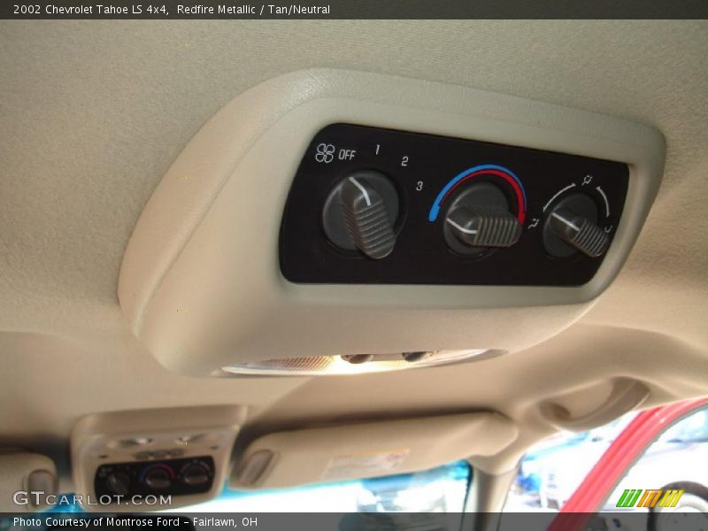 Redfire Metallic / Tan/Neutral 2002 Chevrolet Tahoe LS 4x4
