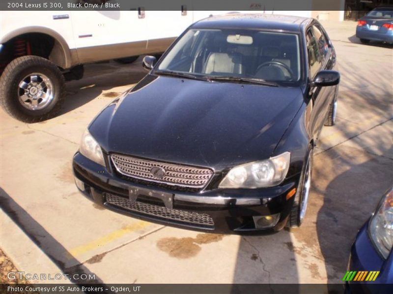 Black Onyx / Black 2004 Lexus IS 300
