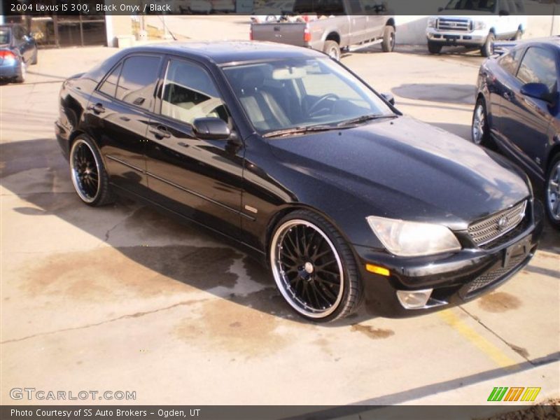 Black Onyx / Black 2004 Lexus IS 300