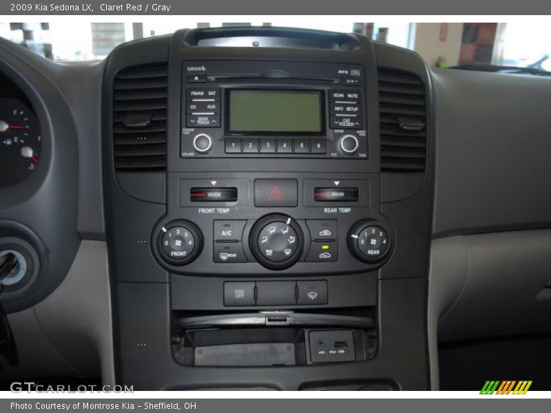 Claret Red / Gray 2009 Kia Sedona LX