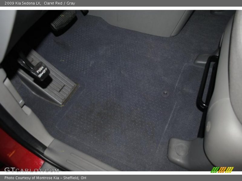 Claret Red / Gray 2009 Kia Sedona LX