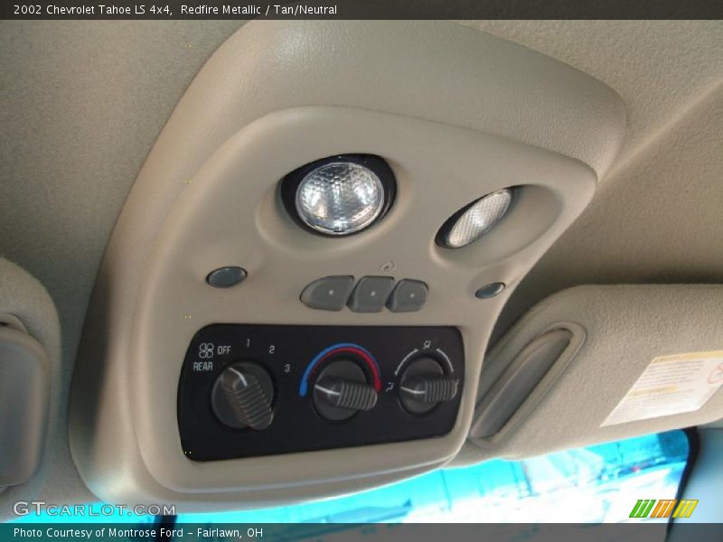 Redfire Metallic / Tan/Neutral 2002 Chevrolet Tahoe LS 4x4