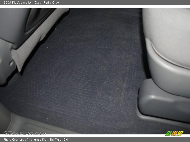 Claret Red / Gray 2009 Kia Sedona LX