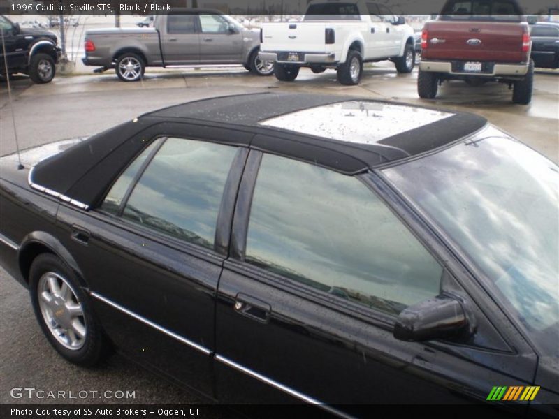 Black / Black 1996 Cadillac Seville STS