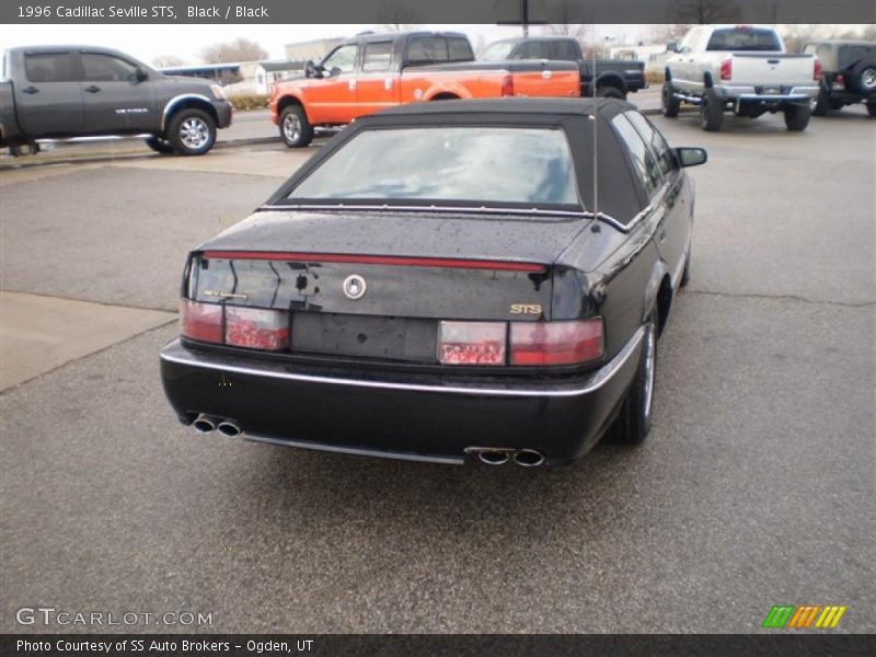 Black / Black 1996 Cadillac Seville STS