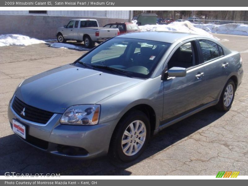 Satin Meisai Pearl / Medium Gray 2009 Mitsubishi Galant ES