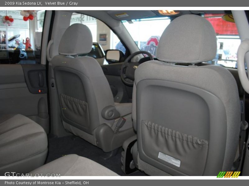 Velvet Blue / Gray 2009 Kia Sedona LX