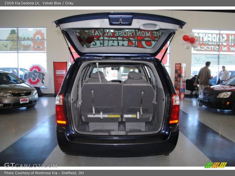 Velvet Blue / Gray 2009 Kia Sedona LX